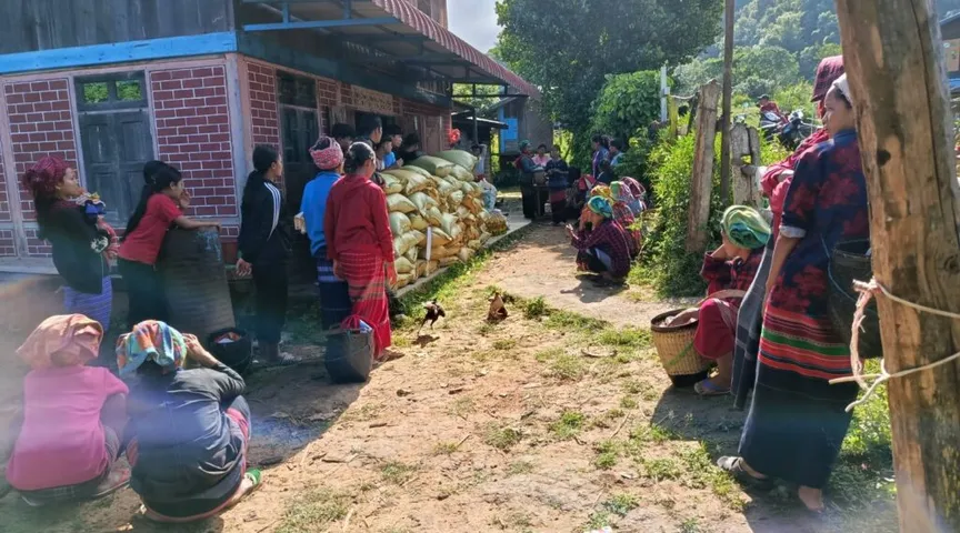 စစ်ရှောင်စခန်းများသို့ ၂၀၂၅ ခုနှစ်၊ စက်တင်ဘာ၊ အောက်တိုဘာလ အတွင်း သွားရောက်ထောက်ပံ့မှု