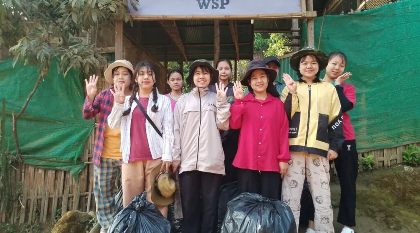 ဖေဖော်ဝါရီလအတွင်း Women Study Program (WSP) ကျောင်းသူများ၏ လှုပ်ရှားမှု